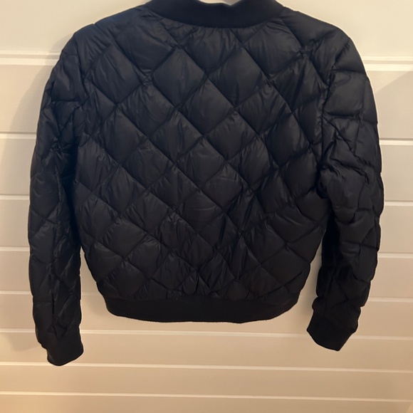 Uniqlo Puffer Quilted Black Jacket Size Medium - Picture 2 of 2